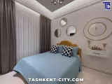 New 3-room apartment with a terrace in Tashkent city